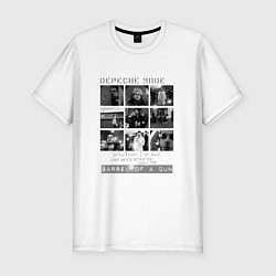 Футболка slim-fit Depeche Mode - Barrel of a Gun, цвет: белый