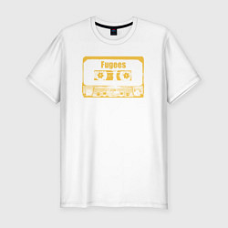Футболка slim-fit Fugees cassette, цвет: белый