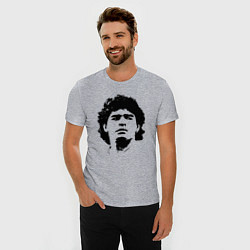 Футболка slim-fit Face Maradona, цвет: меланж — фото 2