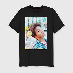 Футболка slim-fit Handsome Namjoon, цвет: черный