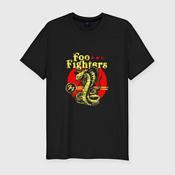 Мужская slim-футболка Foo fighters musical