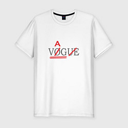 Футболка slim-fit VAG not VOGUE, цвет: белый