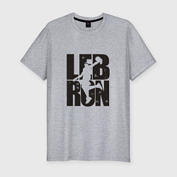 Футболка slim-fit Lebron Dunk, цвет: меланж