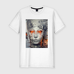 Футболка slim-fit Girl N II, цвет: белый