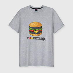 Мужская slim-футболка VAGburger tyres