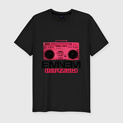 Мужская slim-футболка Eminem Berzerk: Pink