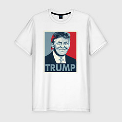 Мужская slim-футболка Trump