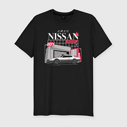 Футболка slim-fit Nissan Skyline sport, цвет: черный