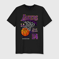 Футболка slim-fit LA Lakers Kobe, цвет: черный