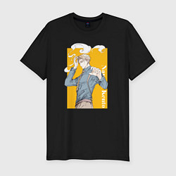Футболка slim-fit Магическая битва Нанами Кенто, цвет: черный
