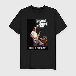 Мужская slim-футболка GTA Trevor Philips