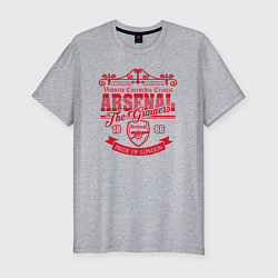 Футболка slim-fit Arsenal 1886, цвет: меланж
