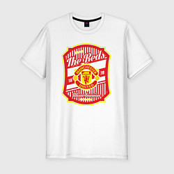 Футболка slim-fit Manchester 1878, цвет: белый