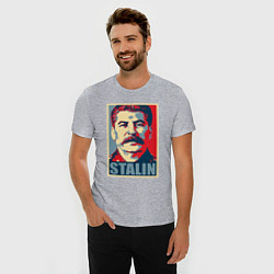 Футболка slim-fit Stalin USSR, цвет: меланж — фото 2