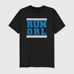 Футболка slim-fit Run Orlando Magic, цвет: черный