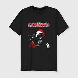 Футболка slim-fit The Exploited Punks not dead, цвет: черный