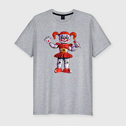 Футболка slim-fit Circus Baby, цвет: меланж