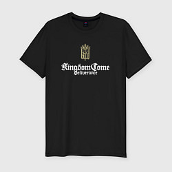 Футболка slim-fit Kingdom come deliverance logo, цвет: черный