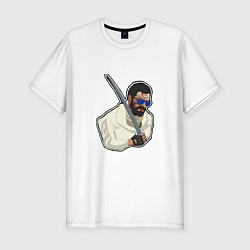 Футболка slim-fit White samurai, цвет: белый