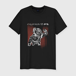 Футболка slim-fit Always P1 - пилот Ф1, цвет: черный