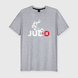 Футболка slim-fit Judo Japan, цвет: меланж