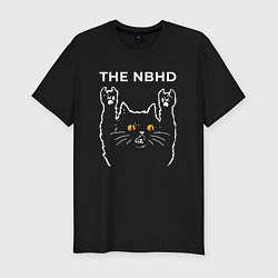 Футболка slim-fit The Neighbourhood rock cat, цвет: черный