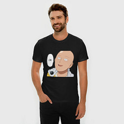 Футболка slim-fit Saitama - Okey, цвет: черный — фото 2