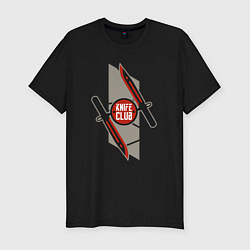 Мужская slim-футболка CS knife club