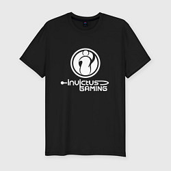 Футболка slim-fit Invictus Gaming logo, цвет: черный