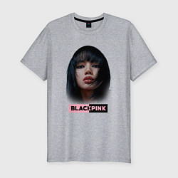 Футболка slim-fit Lalisa Blackpink, цвет: меланж