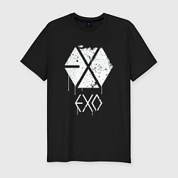 Футболка slim-fit EXO лого, цвет: черный