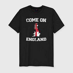 Футболка slim-fit Come on England, цвет: черный