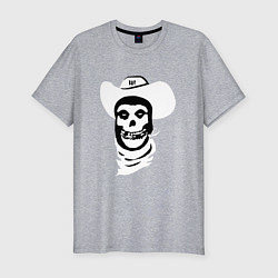 Футболка slim-fit Misfits cowboy, цвет: меланж