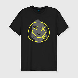 Футболка slim-fit Nirvana smiling, цвет: черный