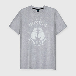 Мужская slim-футболка Boxing fighter
