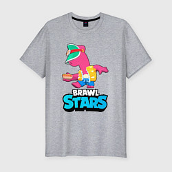 Футболка slim-fit Doug brawl stars, цвет: меланж