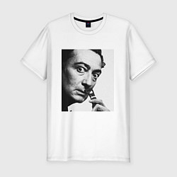 Футболка slim-fit Salvador Dali, цвет: белый