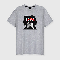 Футболка slim-fit Depeche Mode - Dave and Martin, цвет: меланж