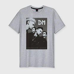 Футболка slim-fit Depeche Mode 90 Violator, цвет: меланж