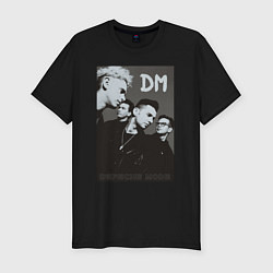 Футболка slim-fit Depeche Mode 90 Violator, цвет: черный