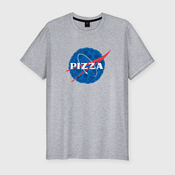 Футболка slim-fit Pizza x NASA, цвет: меланж