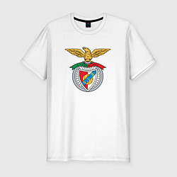 Футболка slim-fit Benfica club, цвет: белый
