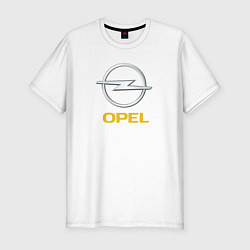 Мужская slim-футболка Opel sport auto
