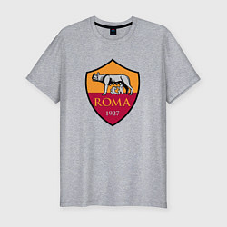 Футболка slim-fit Roma sport fc, цвет: меланж
