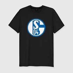 Мужская slim-футболка Schalke 04 fc club