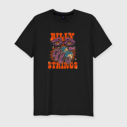 Футболка slim-fit Billy strings, цвет: черный