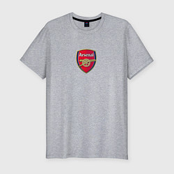 Мужская slim-футболка Arsenal fc sport club