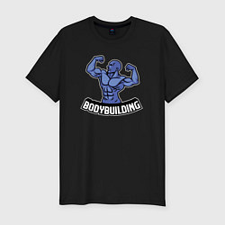 Футболка slim-fit Bodybuilding power, цвет: черный
