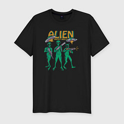 Футболка slim-fit Alien area, цвет: черный