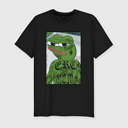 Мужская slim-футболка Pepe tattoo